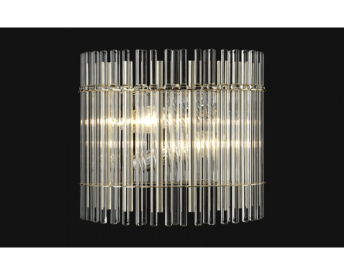 Оформить заказ Бра Crystal Lux AURELIO AP2 GOLD+CHROME/TRANSPARENT| VIVID-LIGHT.RU