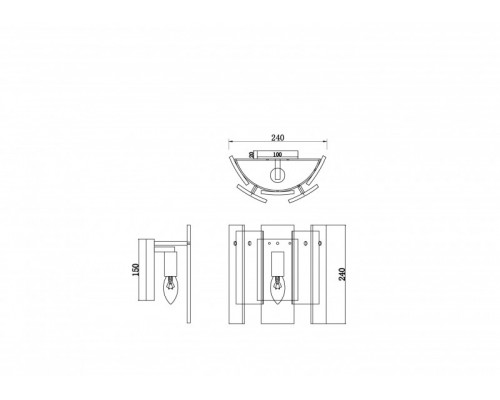 Заказать Бра Freya FR5198WL-01CH| VIVID-LIGHT.RU