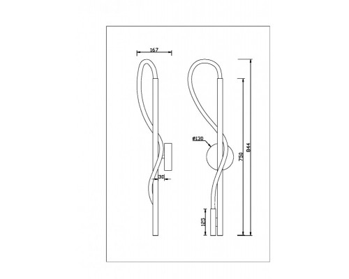 Сделать заказ Бра Maytoni MOD166WL-L12G3K| VIVID-LIGHT.RU