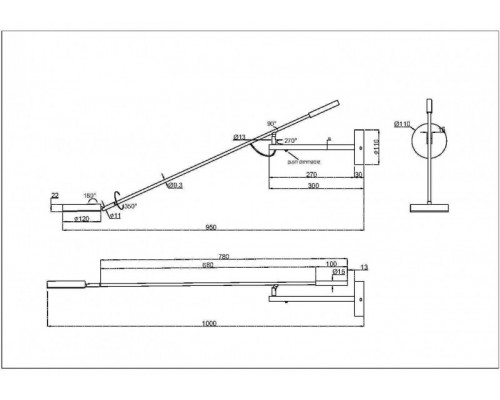 Заказать Бра Maytoni MOD070WL-L6B3K| VIVID-LIGHT.RU