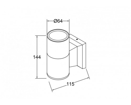 Оформить заказ Бра Maytoni O574WL-01GR| VIVID-LIGHT.RU