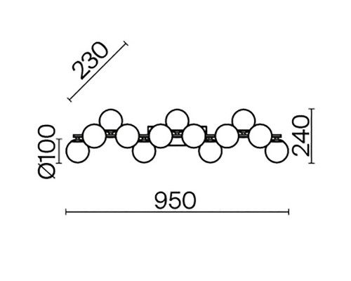 Купить Бра Maytoni MOD547WL-13BS| VIVID-LIGHT.RU