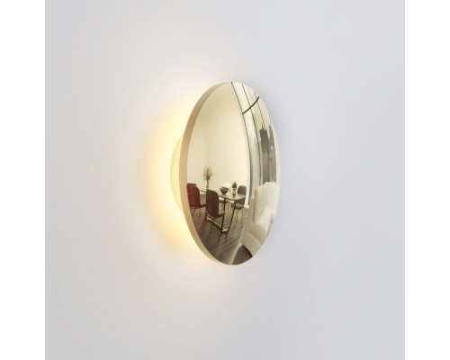 Купить Бра Elektrostandard Mini Disc золото (MRL LED 1126)| VIVID-LIGHT.RU