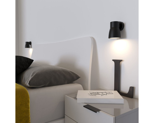 Оформить заказ Бра Elektrostandard Cono черный (MRL 1027)| VIVID-LIGHT.RU