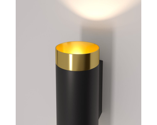 Заказать Бра Elektrostandard Poli MRL 1016 черный/золото| VIVID-LIGHT.RU