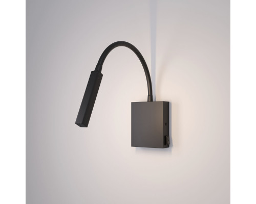 Купить Бра Elektrostandard KNOB 40118/LED черный| VIVID-LIGHT.RU
