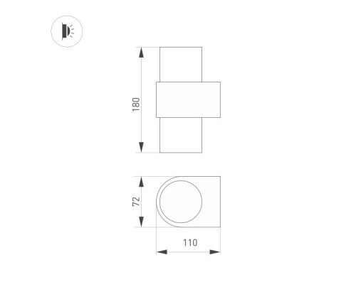 Купить Бра Arlight 033851| VIVID-LIGHT.RU