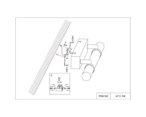 Сделать заказ Бра Favourite 4111-1W| VIVID-LIGHT.RU