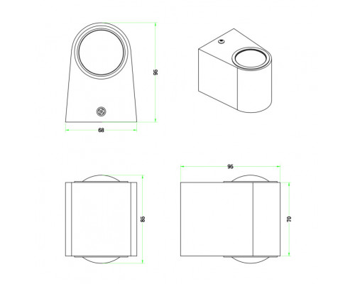Купить Бра Zortes ZRS.1823.02| VIVID-LIGHT.RU