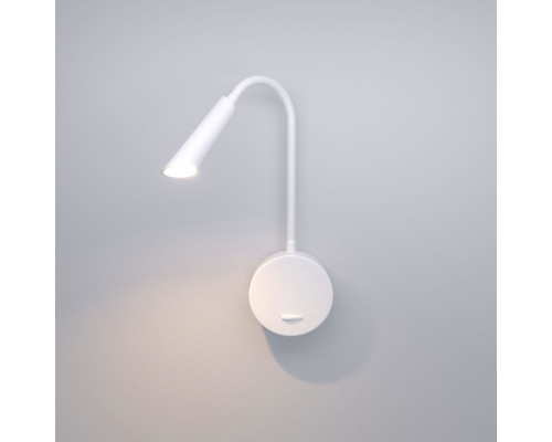 Купить Бра Elektrostandard Stem белый 3000К (40120/LED)| VIVID-LIGHT.RU