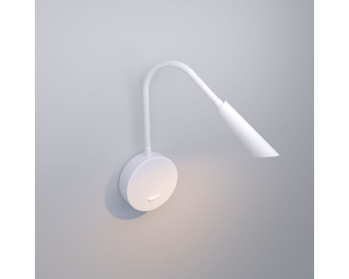 Купить Бра Elektrostandard Stem белый 3000К (40120/LED)| VIVID-LIGHT.RU