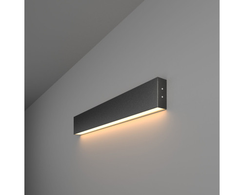 Заказать Бра Elektrostandard 53см 10W 3000K черная шагрень (101-100-30-53)| VIVID-LIGHT.RU