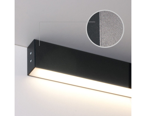 Купить Бра Elektrostandard 103см 20W 3000K черная шагрень (101-100-30-103)| VIVID-LIGHT.RU