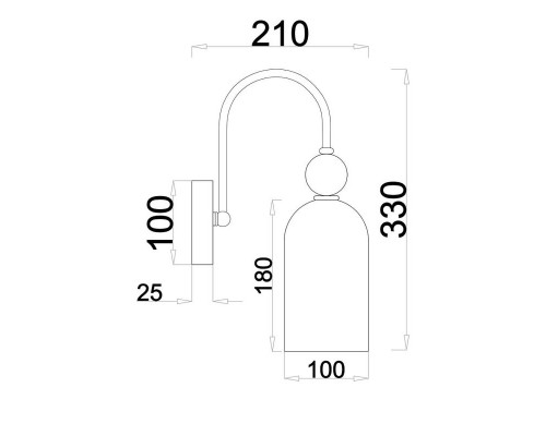 Купить Бра Escada 686/1A Copper| VIVID-LIGHT.RU