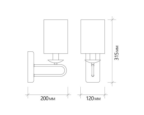 Оформить заказ Бра Escada 10166/1A Brass| VIVID-LIGHT.RU