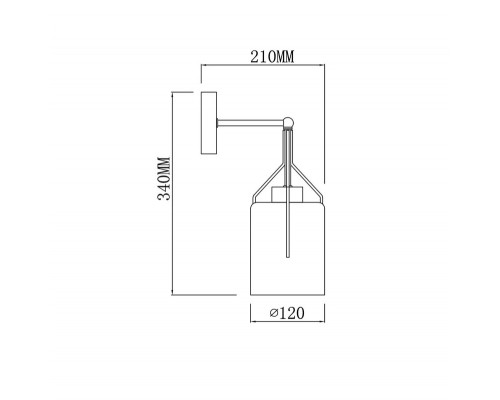 Оформить заказ Бра Escada 688/1A| VIVID-LIGHT.RU