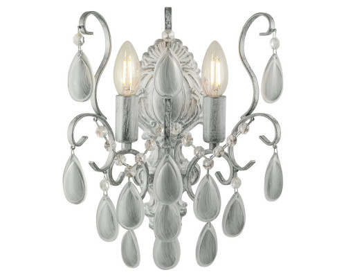 Купить Бра AM Group MONICA AP2 SILVER| VIVID-LIGHT.RU