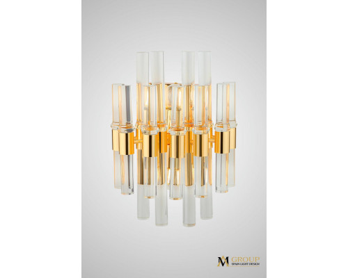 Заказать Бра AM Group ADRIAN AP2 GD| VIVID-LIGHT.RU