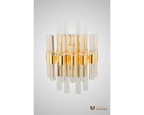 Заказать Бра AM Group ADRIAN AP2 GD| VIVID-LIGHT.RU