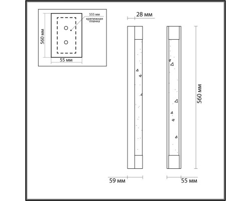 Заказать Бра Odeon Light 6680/12WL| VIVID-LIGHT.RU