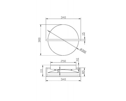 Заказать Бра Maytoni MOD279WL-L14B3K| VIVID-LIGHT.RU