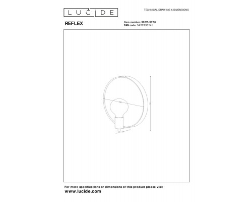 Сделать заказ Бра LUCIDE 36213/31/30| VIVID-LIGHT.RU