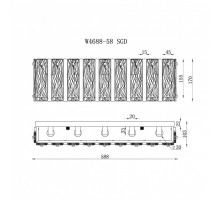 Бра iLamp W4688-58 SGD