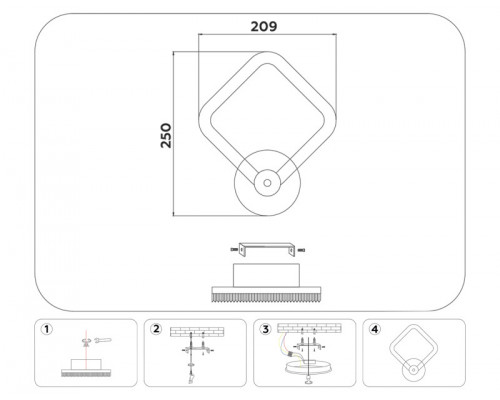 Заказать Бра Ambrella Light FA3871| VIVID-LIGHT.RU