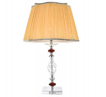 Настольная лампа Crystal Lux CATARINA LG1 GOLD/TRANSPARENT-COGNAC