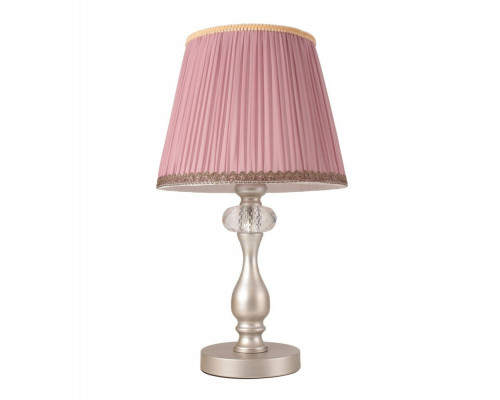 Купить Настольная лампа Crystal Lux ALEGRIA LG1 SILVER-BROWN| VIVID-LIGHT.RU