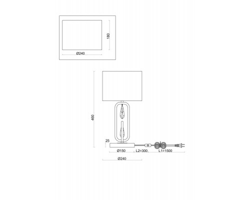 Оформить заказ Настольная лампа Freya FR1007TL-01BS| VIVID-LIGHT.RU