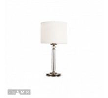 Настольная лампа iLamp T2404-1 Nickel