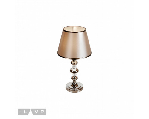 Сделать заказ Настольная лампа iLamp T2401-1 Nickel| VIVID-LIGHT.RU