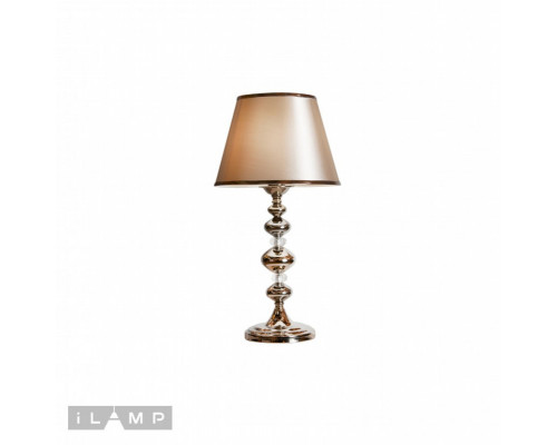 Сделать заказ Настольная лампа iLamp T2401-1 Nickel| VIVID-LIGHT.RU