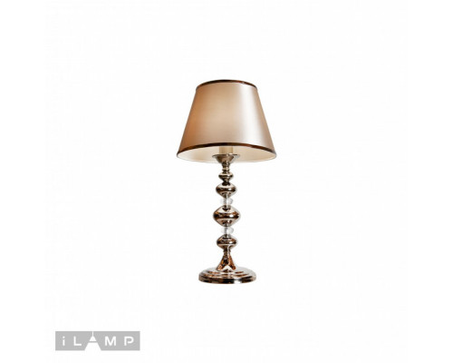 Сделать заказ Настольная лампа iLamp T2401-1 Nickel| VIVID-LIGHT.RU