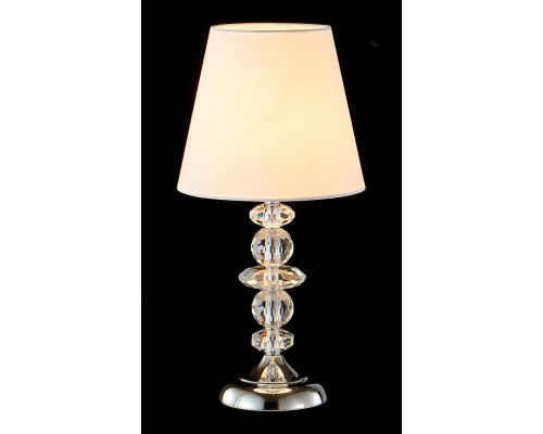 Сделать заказ Настольная лампа Crystal Lux ARMANDO LG1 CHROME| VIVID-LIGHT.RU