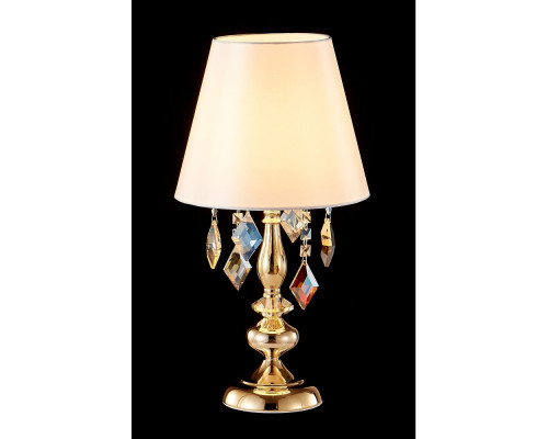 Заказать Настольная лампа Crystal Lux MERCEDES LG1 GOLD/COLOR| VIVID-LIGHT.RU