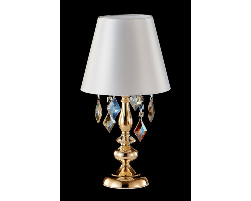 Заказать Настольная лампа Crystal Lux MERCEDES LG1 GOLD/COLOR| VIVID-LIGHT.RU