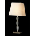 Заказать Настольная лампа Crystal Lux MARSELA LG1 NICKEL| VIVID-LIGHT.RU