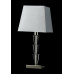 Заказать Настольная лампа Crystal Lux MARSELA LG1 NICKEL| VIVID-LIGHT.RU