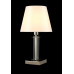 Заказать Настольная лампа Crystal Lux NICOLAS LG1 NICKEL/WHITE| VIVID-LIGHT.RU