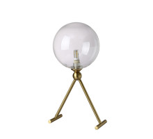 Настольная лампа Crystal Lux ANDRES LG1 BRONZE/TRANSPARENTE