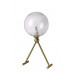 Купить Настольная лампа Crystal Lux ANDRES LG1 BRONZE/TRANSPARENTE| VIVID-LIGHT.RU
