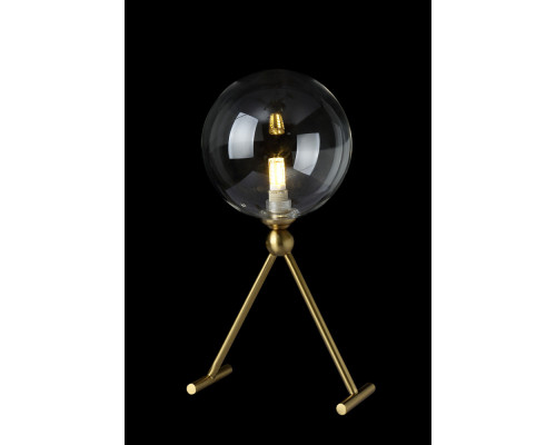 Купить Настольная лампа Crystal Lux ANDRES LG1 BRONZE/TRANSPARENTE| VIVID-LIGHT.RU