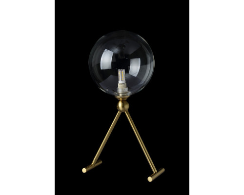 Купить Настольная лампа Crystal Lux ANDRES LG1 BRONZE/TRANSPARENTE| VIVID-LIGHT.RU