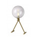 Купить Настольная лампа Crystal Lux ANDRES LG1 BRONZE/TRANSPARENTE| VIVID-LIGHT.RU