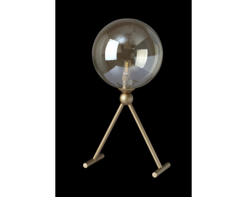Купить Настольная лампа Crystal Lux FRANCISCA LG1 GOLD/COGNAC| VIVID-LIGHT.RU