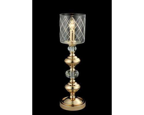Оформить заказ Настольная лампа Crystal Lux GRACIA LG1 GOLD| VIVID-LIGHT.RU