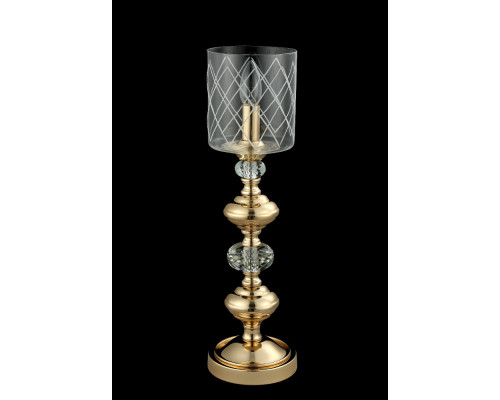 Оформить заказ Настольная лампа Crystal Lux GRACIA LG1 GOLD| VIVID-LIGHT.RU