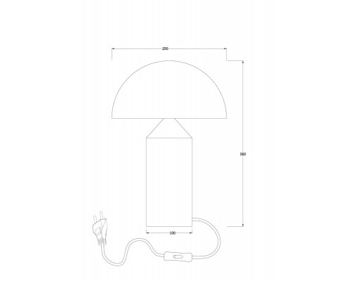 Сделать заказ Настольная лампа Freya FR5218TL-01BS| VIVID-LIGHT.RU